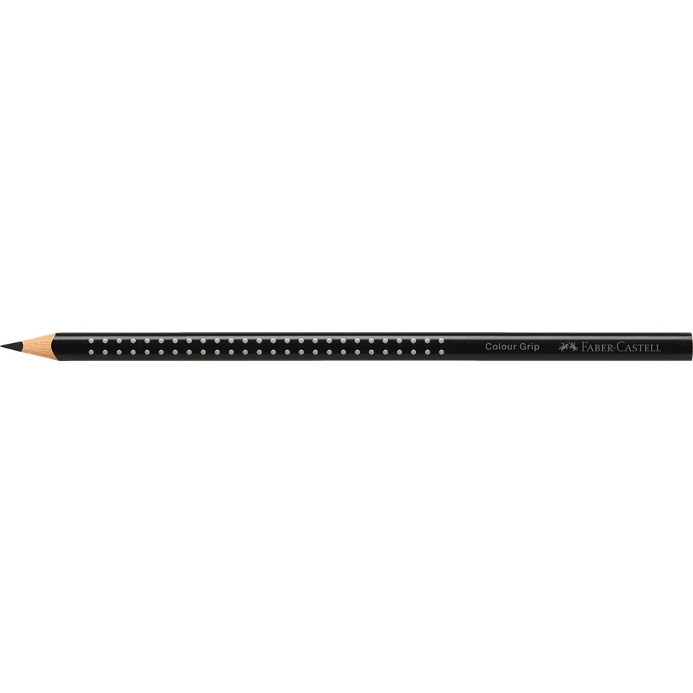 Színes ceruza háromszögletű GRIP Faber-Castell fekete