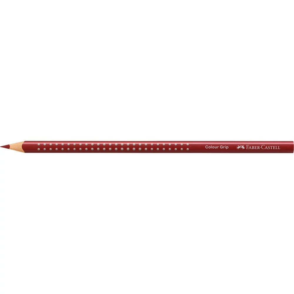 Színes ceruza háromszögletű GRIP Faber-Castell gesztenyebarna