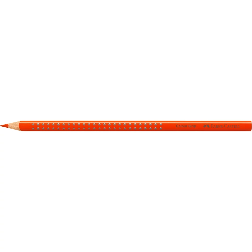 Színes ceruza háromszögletű GRIP Faber-Castell narancs