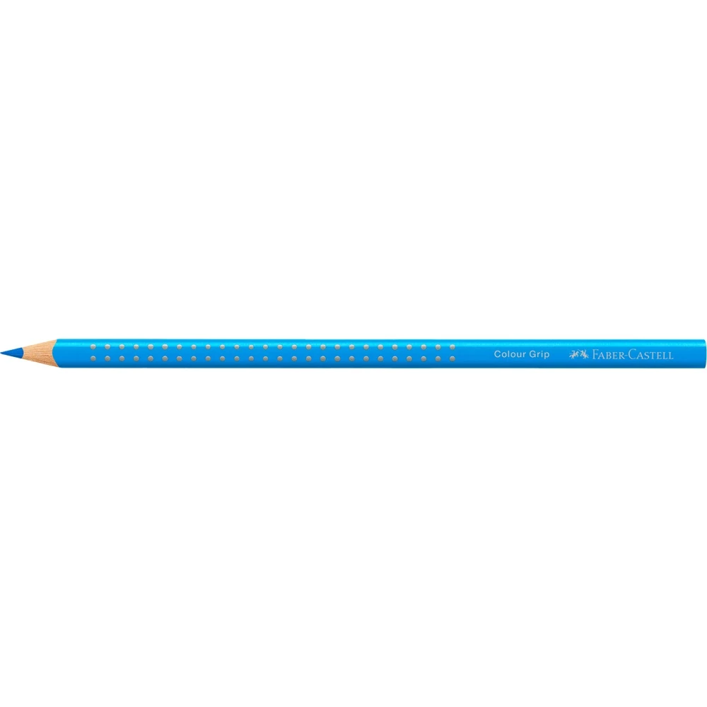 Színes ceruza háromszögletű GRIP Faber-Castell neonkék
