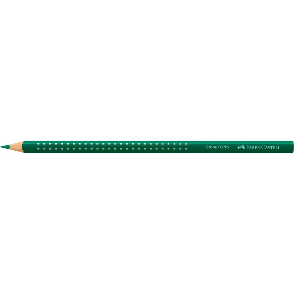 Színes ceruza háromszögletű GRIP Faber-Castell smaragdzöld