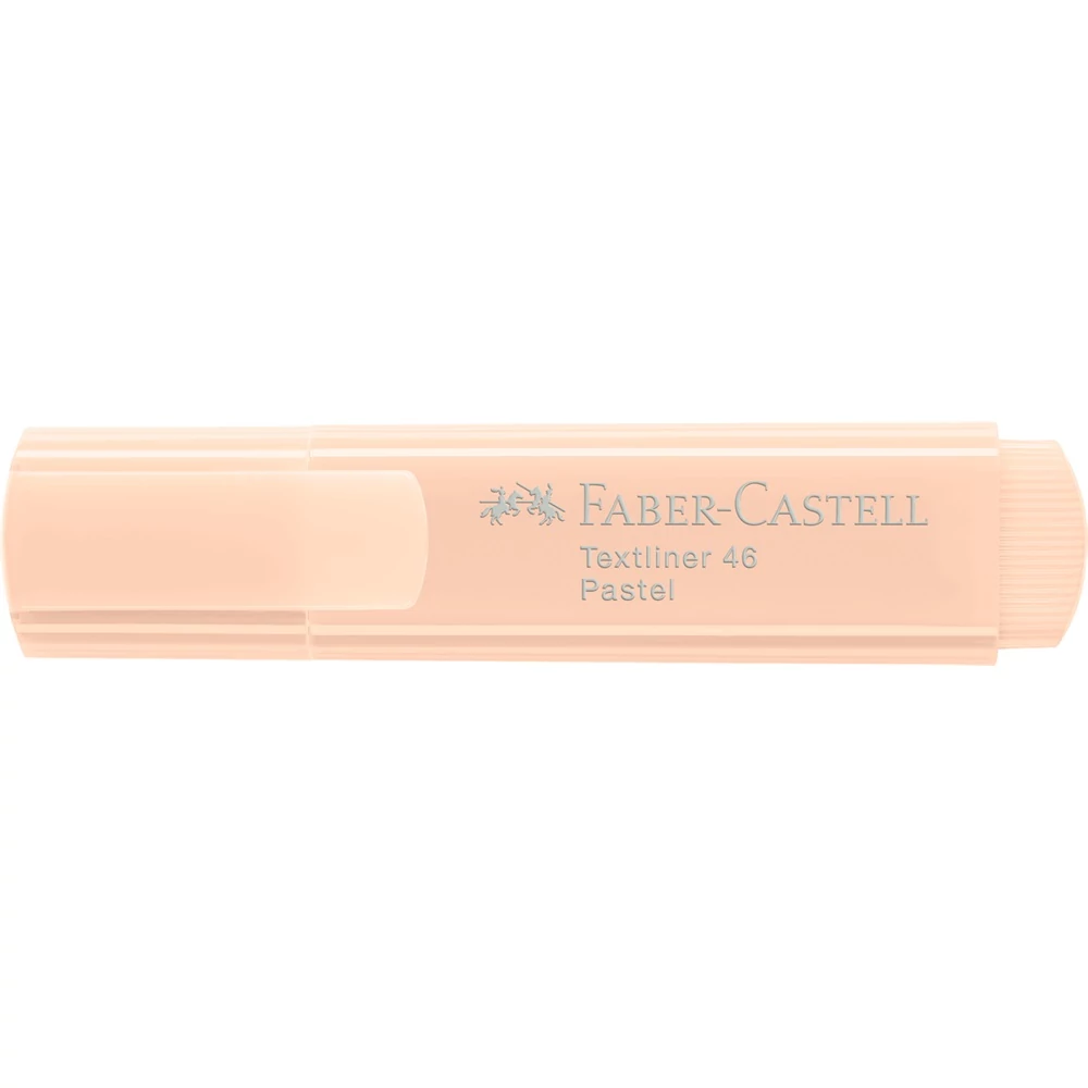 Szövegkiemelő 1-5mm vágott hegyű Faber-Castell 46 pasztell púder színű