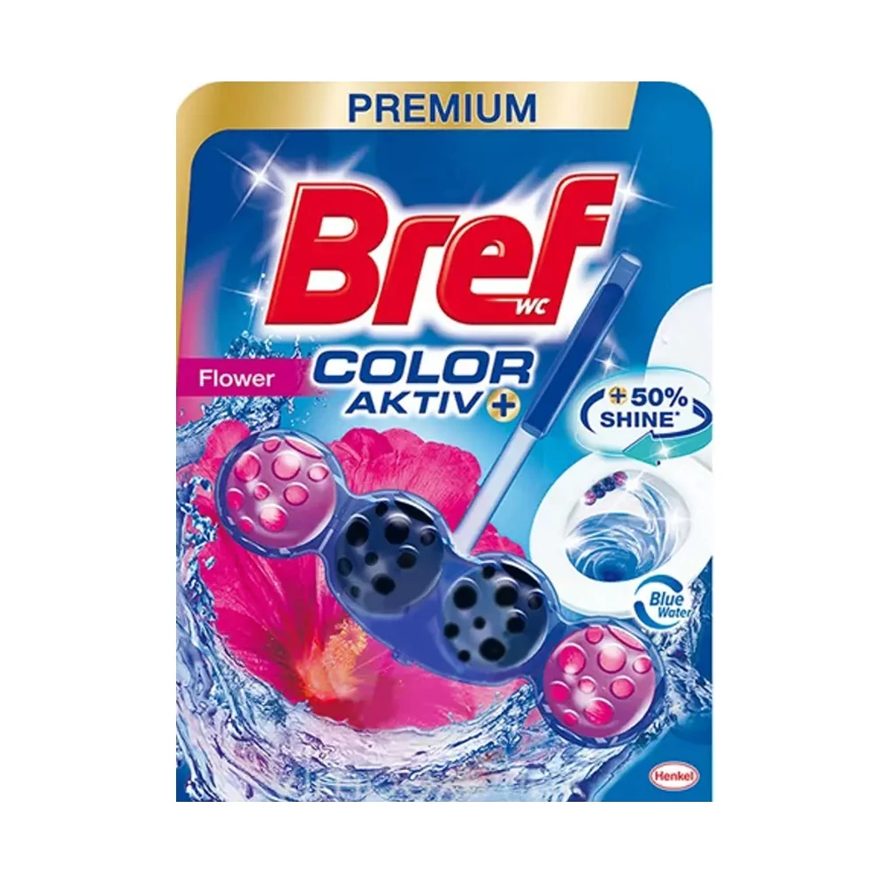 WC illatosító golyós 50 g Color Aktiv Bref Fresh Flowers