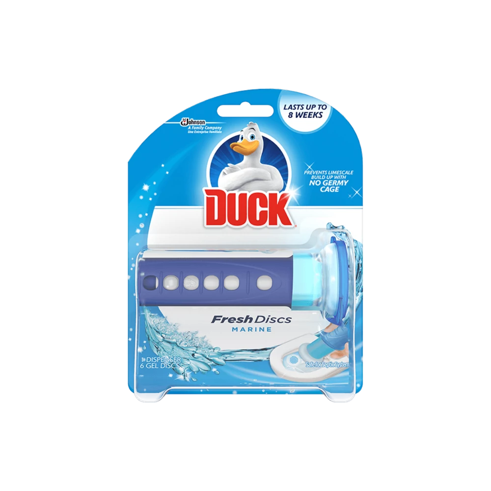 WC öbíltő korong zselés 36 ml Fresh Discs Duck® Marine