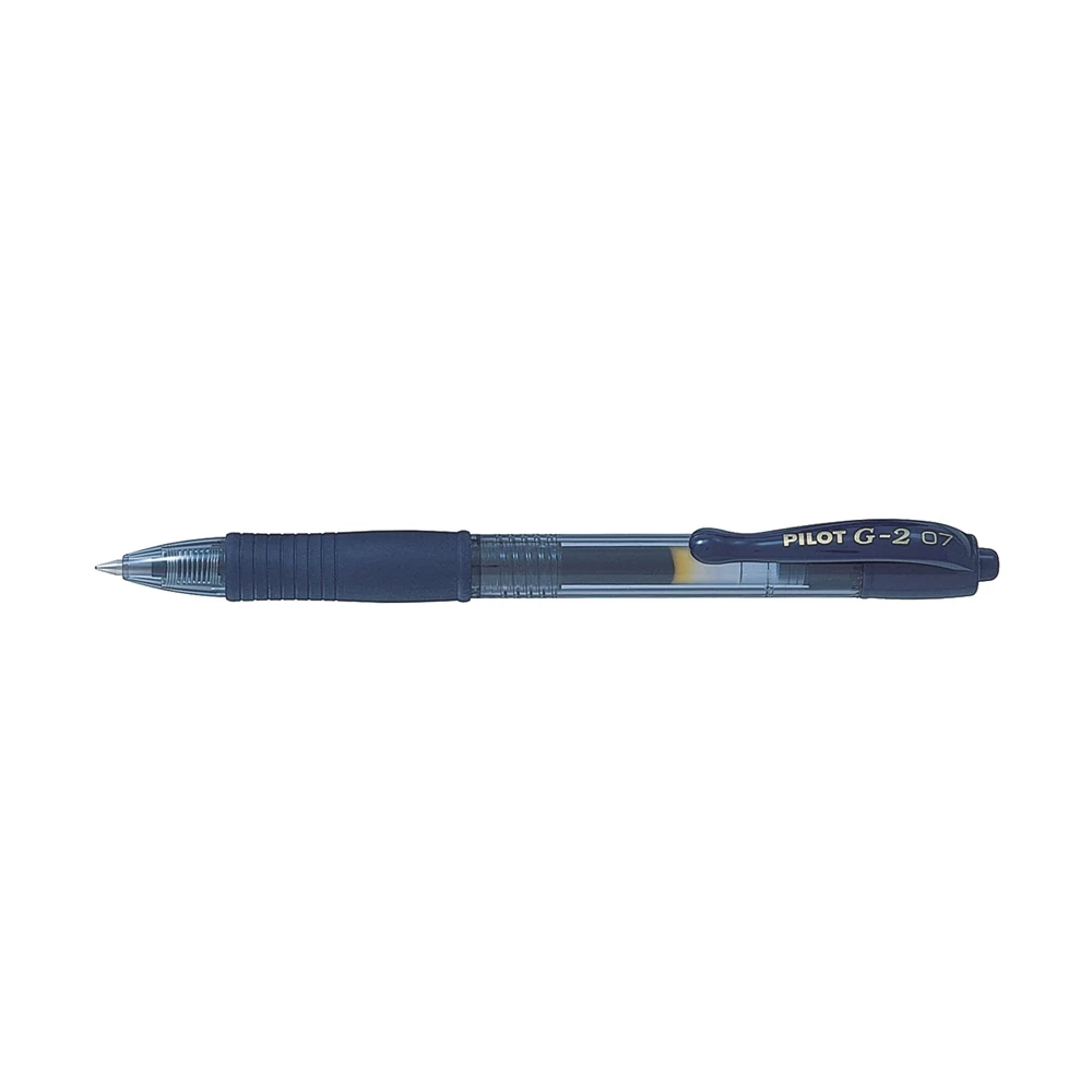 Zseléstoll 0,7mm, nyomógombos Pilot G-2, írásszín fekete